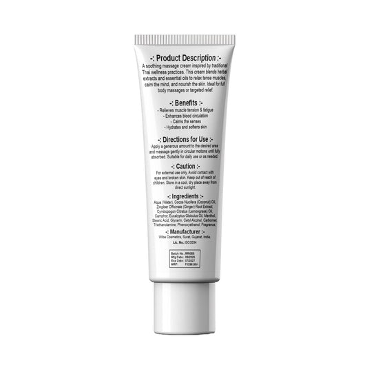 🌿 Relax, Refresh & Rejuvenate – With Thai Relaxing Massage Cream