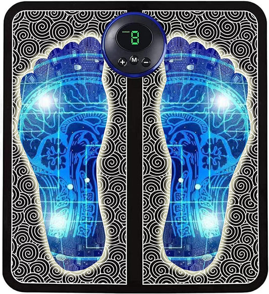 👣 Relax, Refresh & Recharge – With Vibrating Bubble EMS Foot Massager Pad